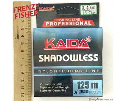 Леска SHADOWLESS 0,40мм (125м) 
