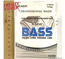 Леска BASS 0,35мм (100м)