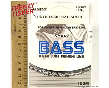 Леска BASS 0,35мм (100м)