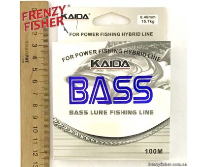 Леска BASS 0,40мм (100м)