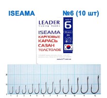 Крючок Leader ISEAMA №6
