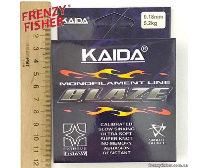 Леска BLAZE 0,18мм (100м)