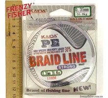 Шнур Braid Line 110м 0,35мм