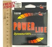 Шнур Haizhida Power Line 100м(60м) 0,14мм