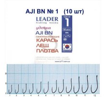 Крючок Leader AJI BN №1
