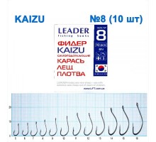 Крючок Leader KAIZU №8 фидер