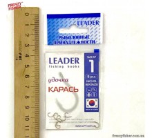 Крючок Leader КАРАСЬ GOLD №1