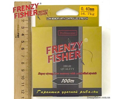 Леска FRENZY FISHER "GOLD CRUCIAN" 0,40мм (100м)