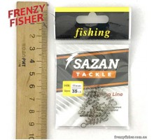 Штопор для силикона Sazan 17mm (12шт/уп)