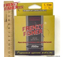 Леска FRENZY FISHER "GOLD CRUCIAN" 0,45мм (100м) 