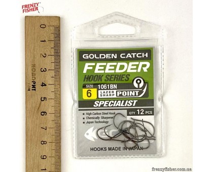 Крючок G.C. FEEDER  1061BN №6