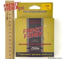 Леска  FRENZY FISHER "GOLD CRUCIAN" 0,45мм (150м)