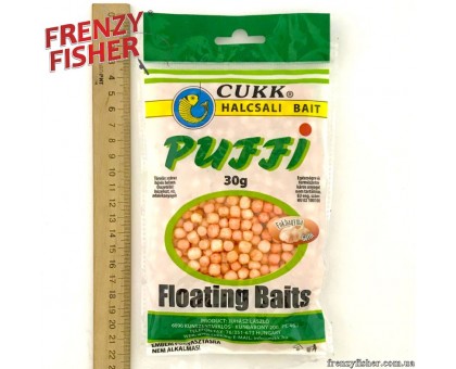 Наживка тесто Cukk Puffi 30гр. mini чеснок