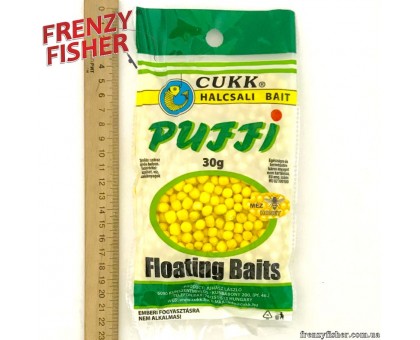 Наживка тесто Cukk Puffi 30гр. midi мёд
