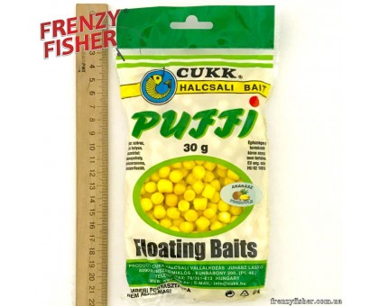 Наживка тесто Cukk Puffi 30гр. midi ананас