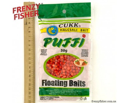 Наживка тесто Cukk Puffi 30гр. mini клубника