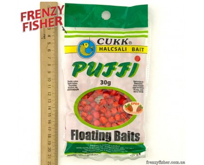 Наживка тесто Cukk Puffi 30гр. midi клубника