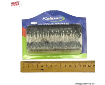 Стопор Kalipso черный №L (100шт.)