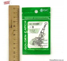 Карабин "GC" GROSS №8 + вертлюг 1051