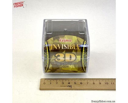 Леска 3D INVISIBLE  0.25mm 300m