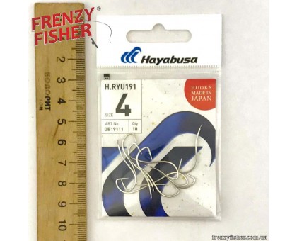 Крючок Hayabusa H.RYU 191N №4