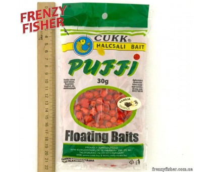 Наживка тесто Cukk Puffi 30гр. midi ваниль