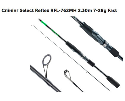 Спиннинг "Select Reflex" RFL-762MH 2.30м (7-28g) Fast
