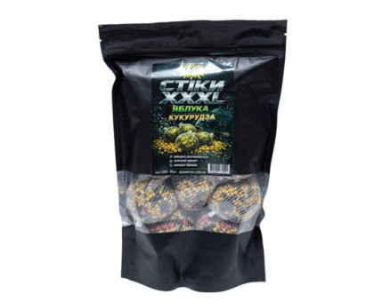 ВООМ ПВА Стіки XXL ЯБЛУКА (10шт) в пачці Кукурудза (10шт/ящ)