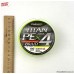 Шнур "Kalipso  Titan PE X4 FG" 4-х жильный 100м  0,28мм