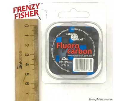 Леска Carpe Diem Fluorocarbon 0,156мм (25м)