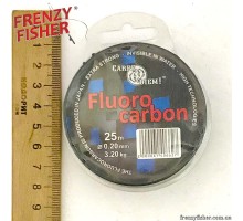 Леска Carpe Diem Fluorocarbon 0,20мм (25м)