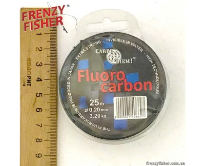 Леска Carpe Diem Fluorocarbon 0,20мм (25м)