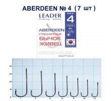 Крючок Leader ABERDEEN BN №4