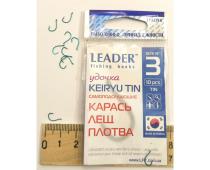 Гачок Leader KEIRYU TIN №3