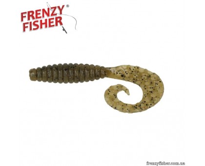 Силикон Kalipso Crooked Grub 2,5" уп.10шт (цвет 120)
