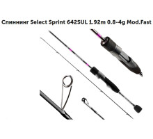 Спиннинг "Select Sprint" SPR-642SUL 1.92м (0.8-4g) Fast