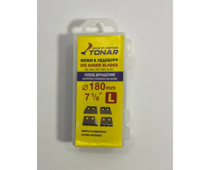 Ніж для льодобура 180 мм (4 ножа, на 2 отвори) TONAR