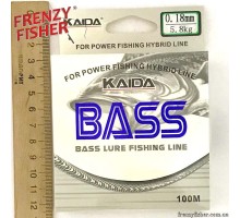 Леска BASS 0,18мм (100м) 