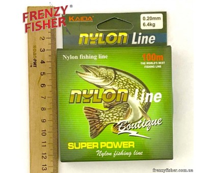 Леска NYLON LINE 0,20мм (100м)