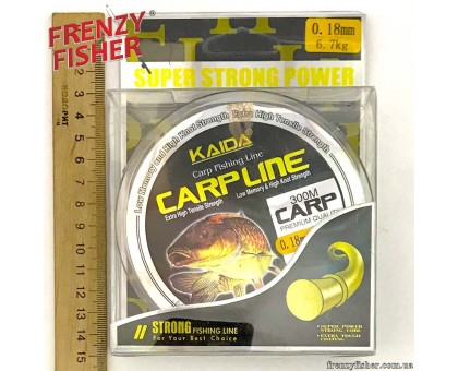 Леска Carpe Line 0,18мм (300м) 