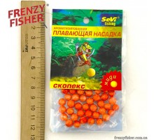 Наживка пенопласт Sevi (миди) Скопекс (10шт)
