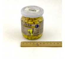 Наживка кукуруза Cukk "мокрая" в стек. банке 220мл. ваниль