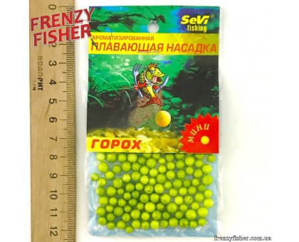 Наживка пенопласт Sevi (мини) Горох (10шт)
