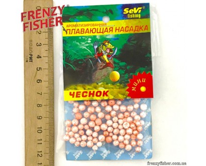 Наживка пенопласт Sevi (мини) Чеснок (10шт)
