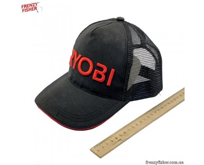 Кепка Ryobi Cap Mesh BL New черная сетка