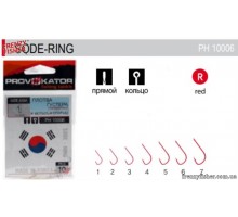 Крючок PROVOKATOR  SODE-Ring RED №3