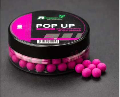 Бойл Робін  POP-UPS Premium 8 мм Squid Octopus-Black 100шт/банка