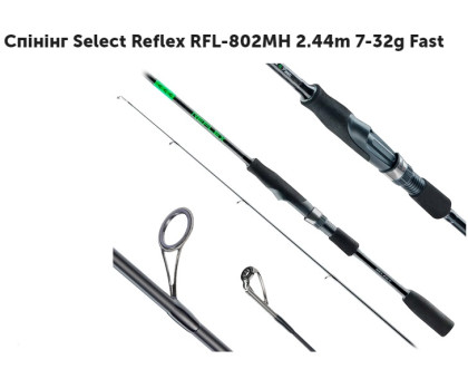 Спиннинг "Select Reflex" RFL-802MH 2.44м (7-32g) Fast