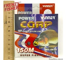 Леска POWER CARP (Winner) brown 0,25мм (150м) 