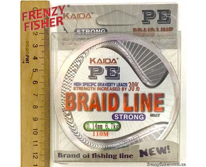 Шнур Braid Line 110м 0,14мм